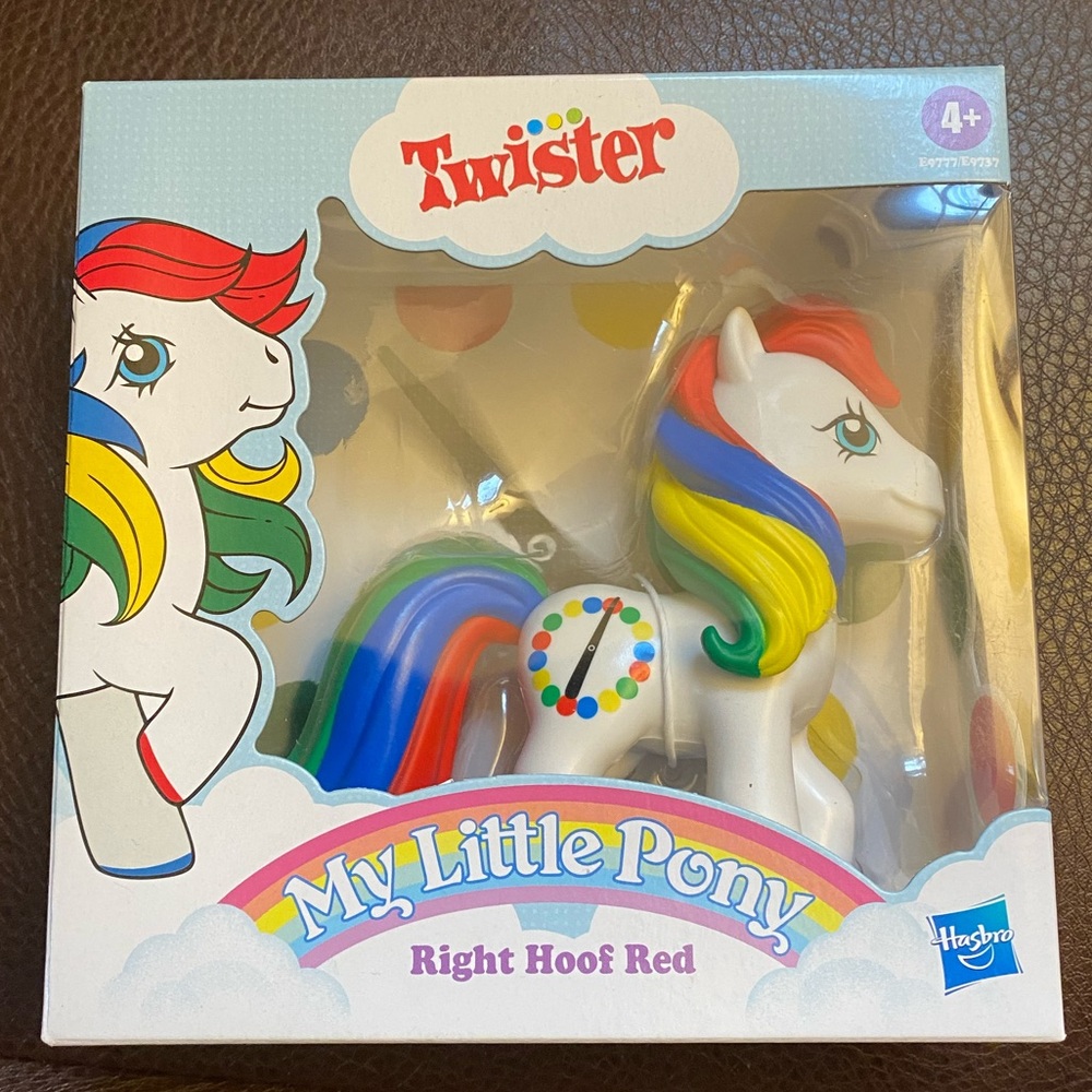 My Little Pony Twister Right Hoof Red - New in Box